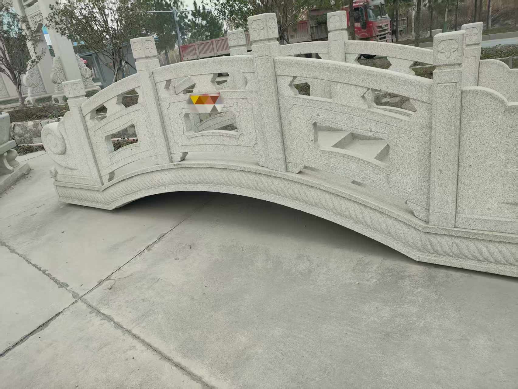 武汉芝麻白拱桥，石桥