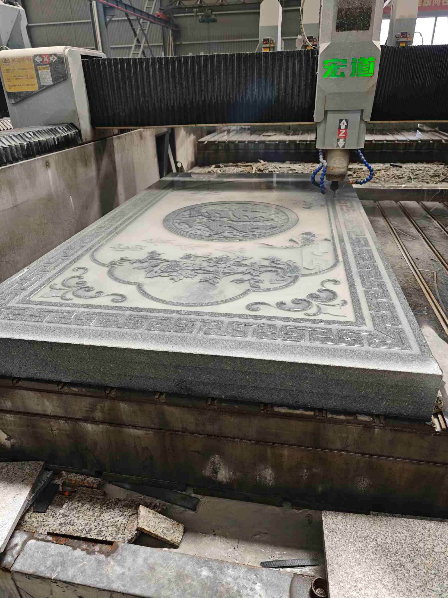 武汉芝麻灰雕刻版异形雕刻异形定制